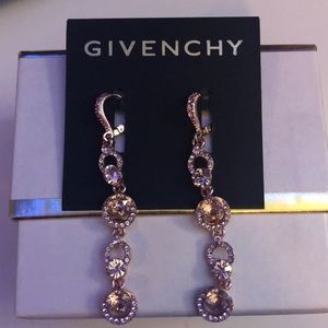 Rose gold elegant earrings by Givenchy